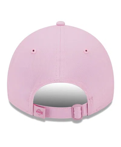 Shop New Era Women's  Pink Los Angeles Lakers Colorpack Tonal 9twenty Adjustable Hat