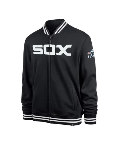 47 Brand Men's ' Navy Chicago White Sox Wax Pack Pro Camden Full-zip Track Jacket In Navy