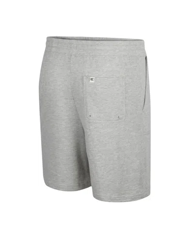 Colosseum Heather Gray Nc State Wolfpack Love To Hear This Terry Shorts In Heather Gray