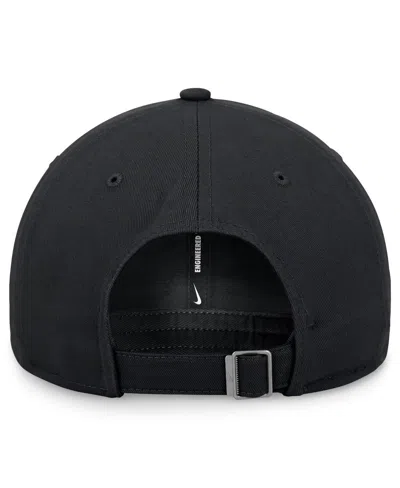 Shop Nike Men's  Black San Francisco Giants Evergreen Club Adjustable Hat