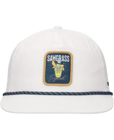 Barstool Golf White The Players Snapback Hat In White