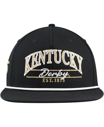 Shop Ahead Men's  Black Kentucky Derby 150 Westport Snapback Hat