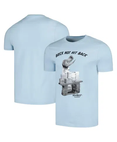 Shop Contenders Clothing Men's  Light Blue Bloodsport Brick Not Hit Back T-shirt