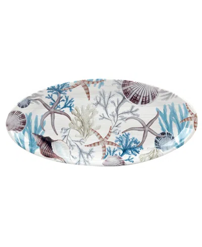 Shop Certified International Beyond The Shore Fish Platter In Miscellaneous