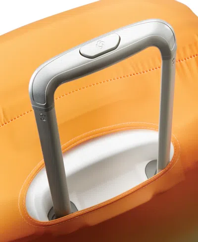 Samsonite Printed Luggage Color M In Blue,orange Ombre