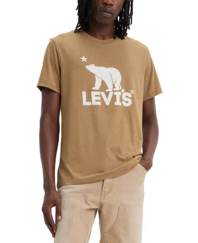 Shop Levi's Men's Polar Bear Logo Graphic T-shirt In Ssnl Hl Be