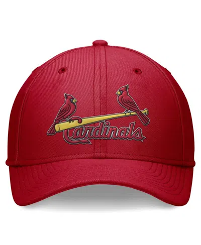 Shop Nike Men's  Red St. Louis Cardinals Evergreen Performance Flex Hat