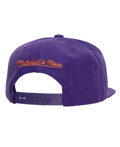 Mitchell & Ness Men's  Purple Phoenix Suns Sweet Suede Snapback Hat In Purple