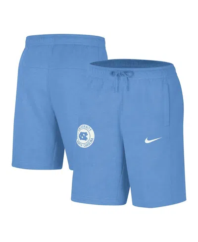 Shop Nike Men's  Carolina Blue North Carolina Tar Heels Logo Shorts