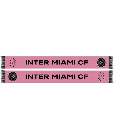 Ruffneck Scarves Pink Inter Miami Cf Jersey Hook Scarf In Pink