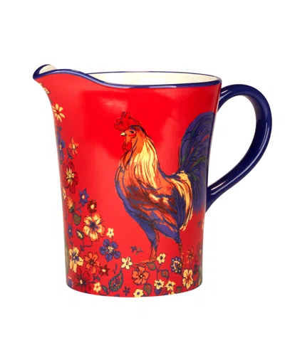 Shop Certified International Morning Rooster Pitcher In Miscellaneous