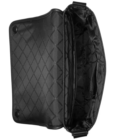 Shop Michael Kors Men's Explorer Mk Messenger Bag In Black