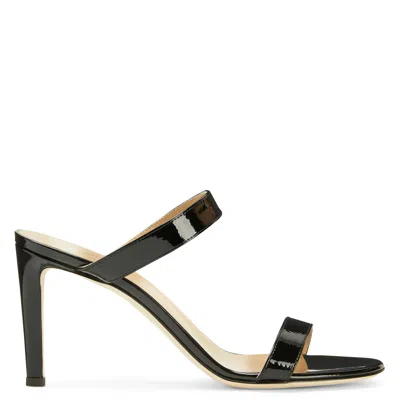 Giuseppe Zanotti Calista Slip-on Heeled Sandals In Black