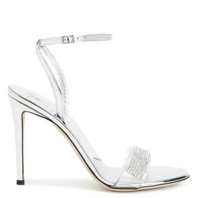 Shop Giuseppe Zanotti Erwan In Silver