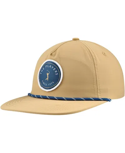 Shop Barstool Golf Men's  Khaki The Players Snapback Hat