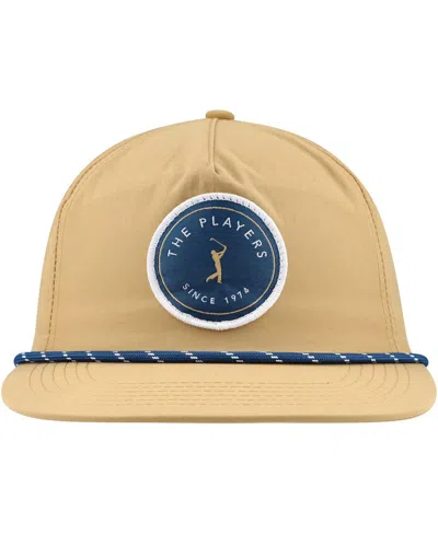 Shop Barstool Golf Men's  Khaki The Players Snapback Hat