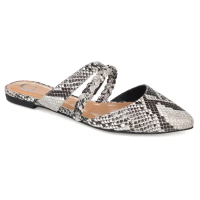 Journe Collection Collection Women's Tru Comfort Foam Olivea Mule In Grey