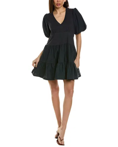 Shop Cinq À Sept Lona Mini Dress In Black