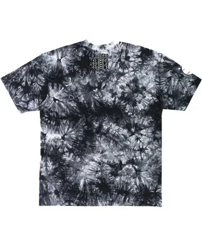 Two Hype Men's And Women's Nba X  Black Brooklyn Nets Culture & Hoops Tie-dye T-shirt In Black