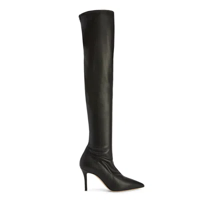 Giuseppe Zanotti Felicity 90mm Over-the-knee Boots In Black