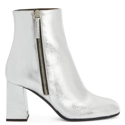 Shop Giuseppe Zanotti Sveva In Silver