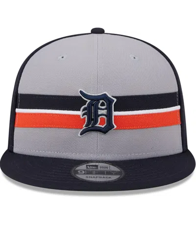Shop New Era Men's  Gray Detroit Tigers 2024 Batting Practice 9fifty Snapback Hat
