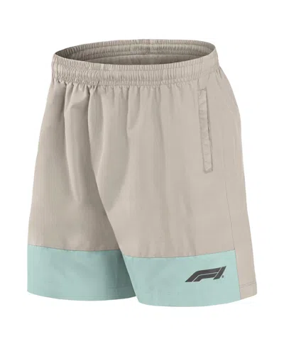 Fanatics Branded Gray Formula 1 Liquify Badge Woven Shorts In Gray