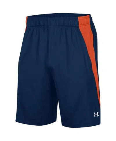 Shop Under Armour Men's  Navy Auburn Tigers Tech Vent Shorts