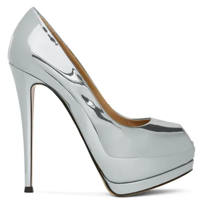 Shop Giuseppe Zanotti Sharon In Silver