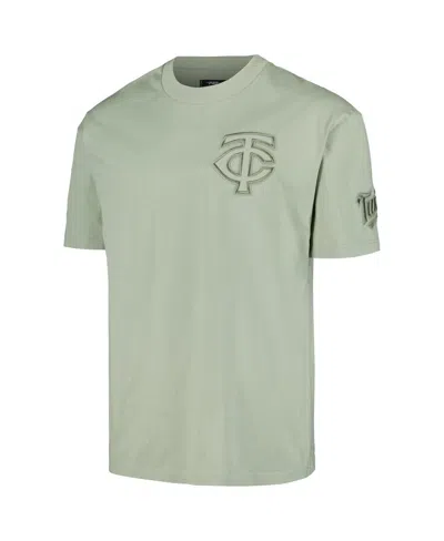 Pro Standard Mint Minnesota Twins Neutral Cj Dropped Shoulders T-shirt In Mint