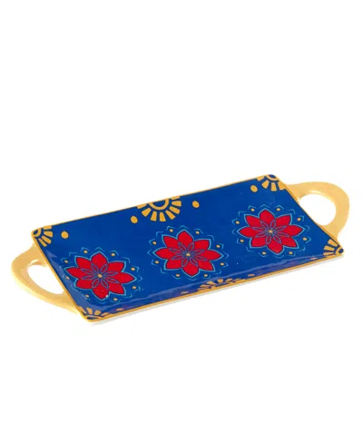 Certified International Spice Love Rectangular Tray With Handles In Miscellaneous