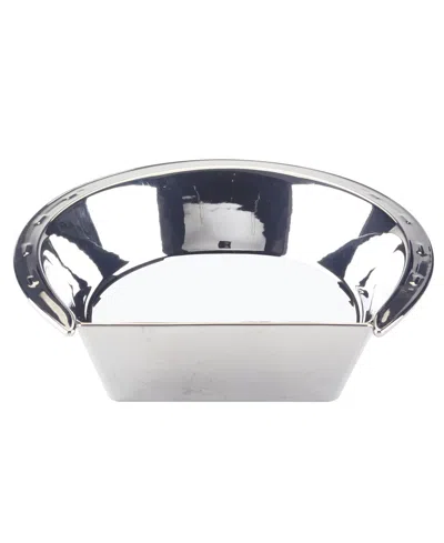 Shop Certified International Derby Day At The Races Silver Plated 3-d Horseshoe Serving Bowl In Miscellaneous