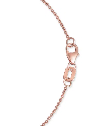 Shop Effy Collection Trio By Effy Diamond Seven Station Necklace 16-18" (1/2 Ct. T.w.) In 14k Rose Gold