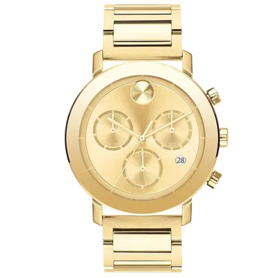 Shop Movado Men's Bold Gold Dial Watch