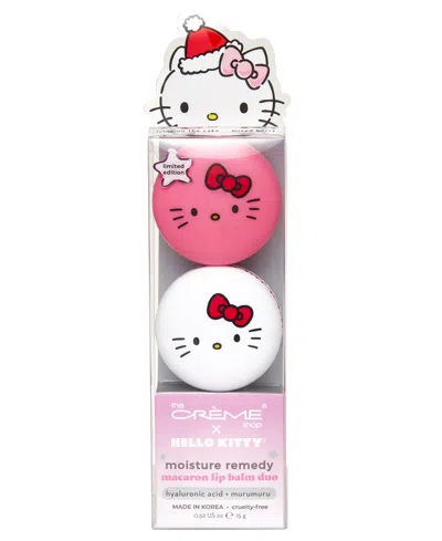Shop The Creme Shop X Hello Kitty 2-pc. Macaron Lip Balm Set In No Color