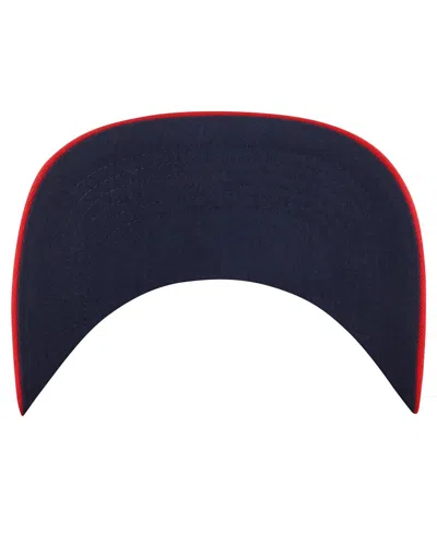 Shop 47 Brand Men's ' Red Washington Capitals Overhand Logo Side Patch Hitch Adjustable Hat