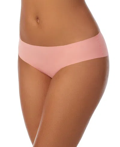 Shop Dkny Litewear Cut Anywear Logo-printed Hipster Underwear Dk5028 In Shell Pink