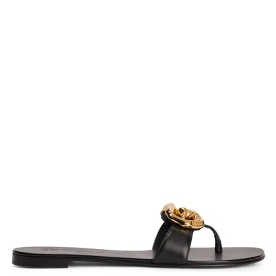 Shop Giuseppe Zanotti Lyra Zali' In Black