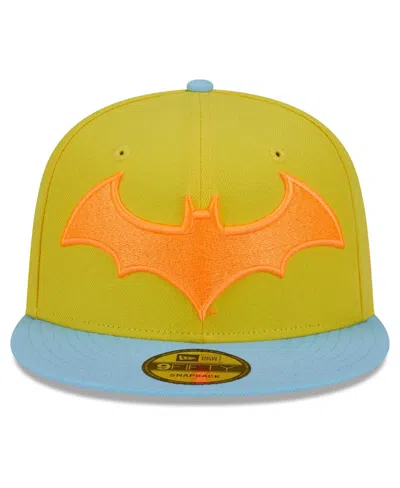 Shop New Era Men's  Yellow Batman 9fifty Snapback Hat