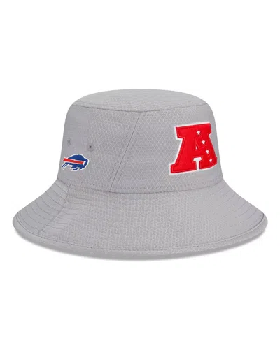 Shop New Era Men's  Gray Buffalo Bills 2024 Pro Bowl Bucket Hat