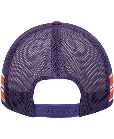 47 Brand Men's ' Purple Phoenix Suns Sidebrand Stripes Trucker Adjustable Hat In Purple