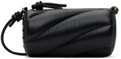 Shop Fiorucci Black Mella Leather Bag