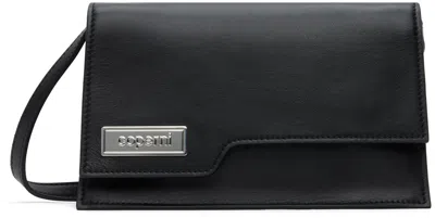 Shop Coperni Black Mini Folder Bag