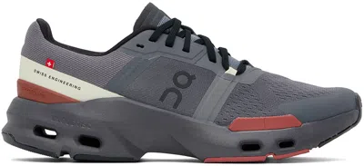 On Gray Cloudpulse Sneakers In Rock | Chili