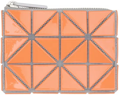 Shop Bao Bao Issey Miyake Orange Cassette Wallet In 32-orange