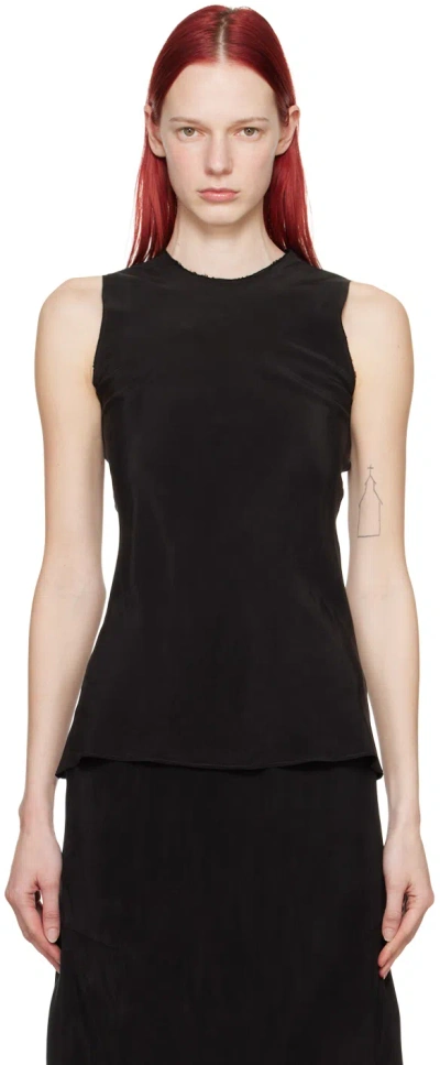 Shop Gabriela Coll Garments Black No.256 Tank Top In 02 Black