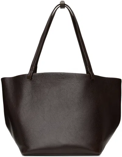 Shop The Row Brown Park Three Tote In Brown Ans