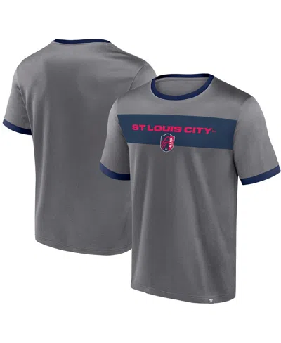 Shop Fanatics Men's  Gray St. Louis City Sc Advantages T-shirt