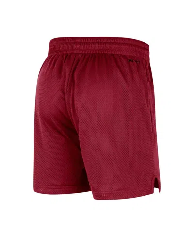 Shop Nike Men's  Crimson Oklahoma Sooners Mesh Performance Shorts