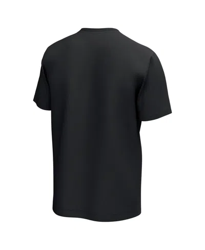 Philcos Men's Black Nasa Neon Glow T-shirt In Black
